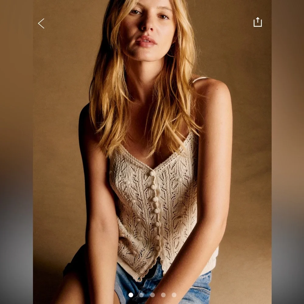 Sezane Knit Top - Picture 3 of 7